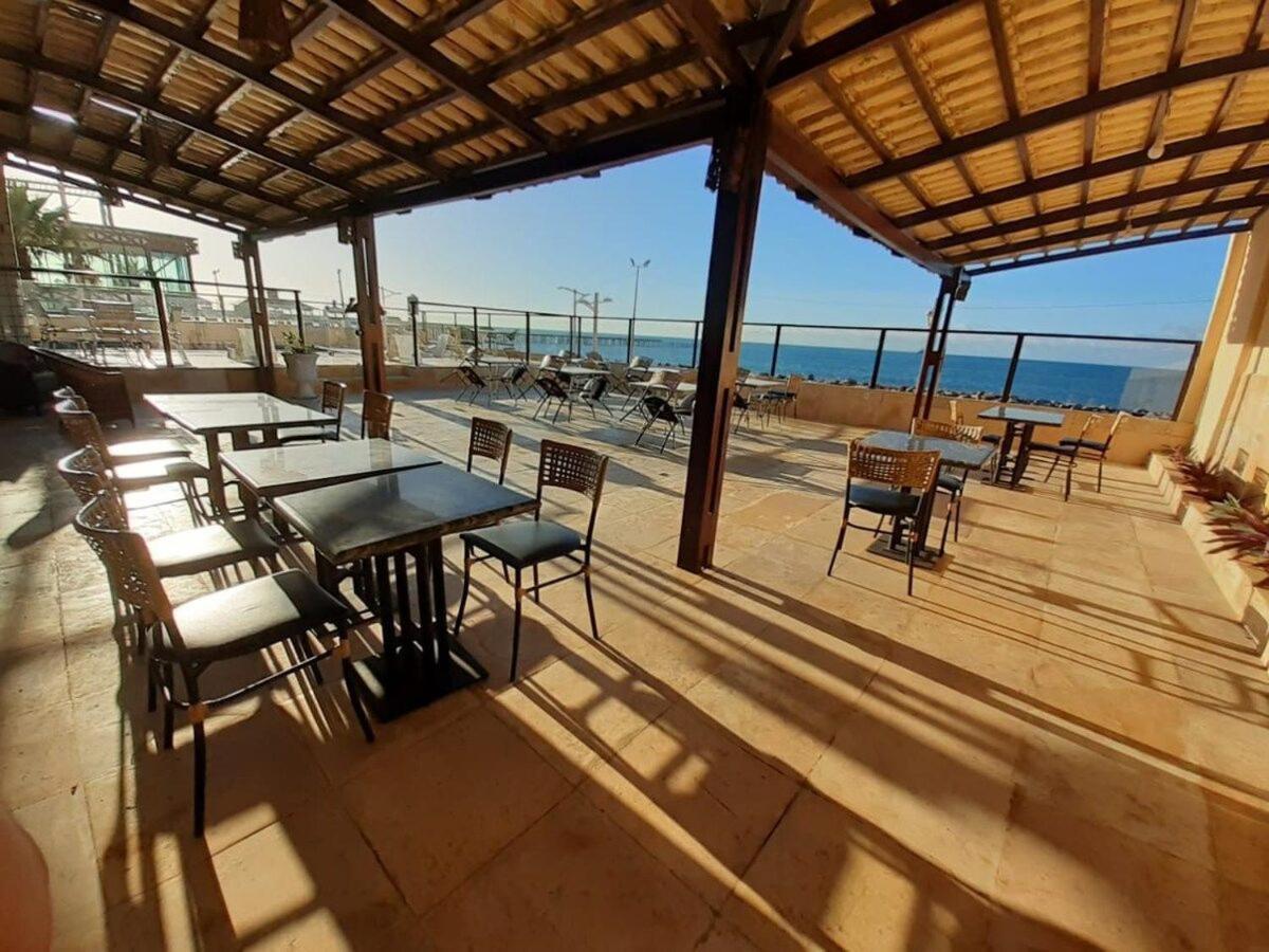205 Flat Mobiliado Com Vista Lateral Mar Na Praia De Iracema Appartamento Fortaleza  Esterno foto